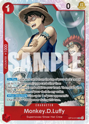 Monkey.D.Luffy OP14-013 V1 - Character Rosso Super Rare - Near Mint - The Azure Sea's Seven - Carta One Piece Card Game