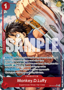 Monkey.D.Luffy OP14-013 V2 - Character Rosso Alternate Art - Near Mint - The Azure Sea's Seven - Carta One Piece Card Game