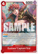 Eustass"Captain"Kid OP14-014 - Character Rosso Rare - Near Mint - The Azure Sea's Seven - Carta One Piece Card Game