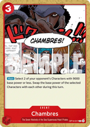 Chambres OP14-017 - Event Rosso Common - Near Mint - The Azure Sea's Seven - Carta One Piece Card Game