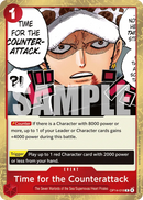 Time for the Counterattack OP14-018 - Event Rosso Rare - Near Mint - The Azure Sea's Seven - Carta One Piece Card Game