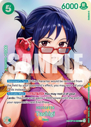 Tashigi OP14-029 - Special Rare - ENG - Near Mint - The Time of Battle - Carta One Piece Card Game