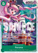 Perona OP14-033 V1 - Character Super Rare - Near Mint - The Azure Sea's Seven - Carta One Piece Card Game