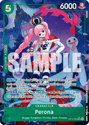 Perona OP14-033 V2 - Character Alternate Art - Near Mint - The Azure Sea's Seven - Carta One Piece Card Game