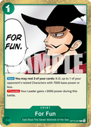 For Fun OP14-037 - Event Rare - Near Mint - The Azure Sea's Seven - Carta One Piece Card Game