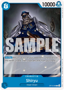 Shiryu OP14-048 - Character Blu Common - Near Mint - The Azure Sea's Seven - Carta One Piece Card Game