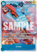 Jinbe OP14-049 V1 - Character Blu Super Rare - Near Mint - The Azure Sea's Seven - Carta One Piece Card Game
