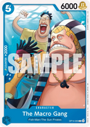 The Macro Gang OP14-055 - Character Blu Common - Near Mint - The Azure Sea's Seven - Carta One Piece Card Game