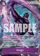 Vergo OP14-061 V2 - Character Viola Alternate Art - Near Mint - The Azure Sea's Seven - Carta One Piece Card Game