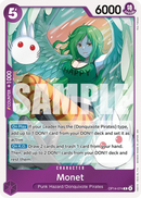 Monet OP14-074 - Character Viola Rare - Near Mint - The Azure Sea's Seven - Carta One Piece Card Game