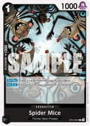 Spider Mice OP14-081 - Character Nero Common - Near Mint - The Azure Sea's Seven - Carta One Piece Card Game