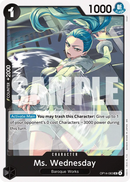 Ms. Wednesday OP14-083 - Character Nero Uncommon - Near Mint - The Azure Sea's Seven - Carta One Piece Card Game