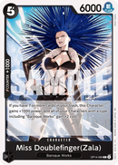 Miss Doublefinger(Zala) OP14-086 - Character Nero Common - Near Mint - The Azure Sea's Seven - Carta One Piece Card Game