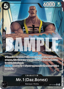 Mr.1(Daz.Bonez) OP14-090 V2 - Character Nero Alternate Art - Near Mint - The Azure Sea's Seven - Carta One Piece Card Game