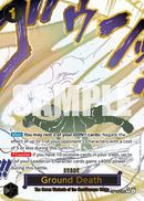 Ground Death OP14-096 V2 - Event Nero Alternate Art - Near Mint - The Azure Sea's Seven - Carta One Piece Card Game