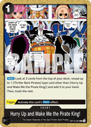 Hurry Up and Make Me the Pirate King! OP14-097 - Event Nero Uncommon - Near Mint - The Azure Sea's Seven - Carta One Piece Card Game