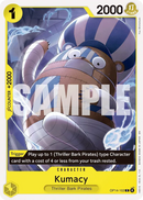 Kumacy OP14-102 - Character Giallo Common - Near Mint - The Azure Sea's Seven - Carta One Piece Card Game