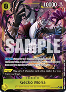 Gecko Moria OP14-104 V2 - Character Giallo Alternate Art - Near Mint - The Azure Sea's Seven - Carta One Piece Card Game