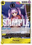 Perona OP14-111 V1 - Character Giallo Rare - Near Mint - The Azure Sea's Seven - Carta One Piece Card Game