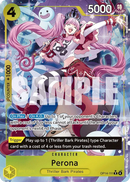 Perona OP14-111 V2 - Character Giallo Alternate Art - Near Mint - The Azure Sea's Seven - Carta One Piece Card Game