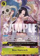 Boa Hancock OP14-112 V2 - Character Giallo Alternate Art - Near Mint - The Azure Sea's Seven - Carta One Piece Card Game