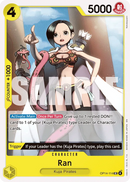 Ran OP14-114 - Character Giallo Uncommon - Near Mint - The Azure Sea's Seven - Carta One Piece Card Game