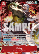 Krieg OP15-008 V2 - Character Rosso Alternate Art - Near Mint - Adventure On Kami's Island - Carta One Piece Card Game
