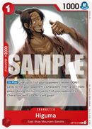 Higuma OP15-015 - Character Rosso Common - Near Mint - Adventure On Kami's Island - Carta One Piece Card Game