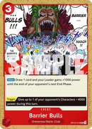 Barrier Bulls OP15-019 - Event Rosso Uncommon - Near Mint - Adventure On Kami's Island - Carta One Piece Card Game