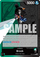 Brook OP15-022 V1 - Leader Verde/Nero - Near Mint - Adventure On Kami's Island - Carta One Piece Card Game