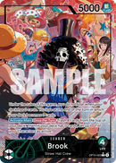 Brook OP15-022 V2 - Leader Verde/Nero Alternate Art - Near Mint - Adventure On Kami's Island - Carta One Piece Card Game