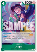 Usopp OP15-024 - Character Verde Rare - Near Mint - Adventure On Kami's Island - Carta One Piece Card Game