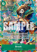 Brook OP15-032 V2 - Character Verde Alternate Art - Near Mint - Adventure On Kami's Island - Carta One Piece Card Game
