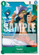 Yorki OP15-034 - Character Verde Common - Near Mint - Adventure On Kami's Island - Carta One Piece Card Game