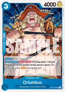 Orlumbus OP15-041 - Character Blu Uncommon - Near Mint - Adventure On Kami's Island - Carta One Piece Card Game