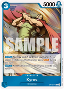Kyros OP15-042 - Character Blu Rare - Near Mint - Adventure On Kami's Island - Carta One Piece Card Game