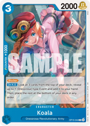 Koala OP15-044 - Character Blu Common - Near Mint - Adventure On Kami's Island - Carta One Piece Card Game