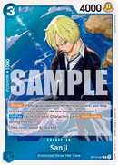 Sanji OP15-047 V1 - Character Blu Rare - Near Mint - Adventure On Kami's Island - Carta One Piece Card Game