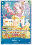 Rebecca OP15-053 V1 - Character Blu Super Rare - Near Mint - Adventure On Kami's Island - Carta One Piece Card Game