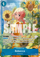 Rebecca OP15-053 V2 - Character Blu Alternate Art - Near Mint - Adventure On Kami's Island - Carta One Piece Card Game