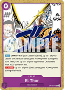 El Thor OP15-075 - Event Viola Uncommon - Near Mint - Adventure On Kami's Island - Carta One Piece Card Game