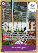 Mamaragan OP15-078 V1 - Event Viola Super Rare - Near Mint - Adventure On Kami's Island - Carta One Piece Card Game