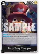 Tony Tony.Chopper OP15-085 - Character Nero Rare - Near Mint - Adventure On Kami's Island - Carta One Piece Card Game