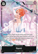Nami OP15-086 V2 - Character Nero Alternate Art - Near Mint - Adventure On Kami's Island - Carta One Piece Card Game