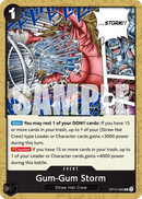 Gum-Gum Storm OP15-095 - Event Nero Uncommon - Near Mint - Adventure On Kami's Island - Carta One Piece Card Game