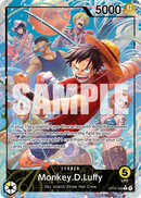 Monkey.D.Luffy OP15-098 V2 - Leader Giallo Alternate Art - Near Mint - Adventure On Kami's Island - Carta One Piece Card Game