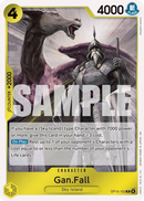 Gan.Fall OP15-102 - Character Giallo Rare - Near Mint - Adventure On Kami's Island - Carta One Piece Card Game