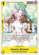 Jewelry Bonney OP15-105 - Character Giallo Uncommon - Near Mint - Adventure On Kami's Island - Carta One Piece Card Game