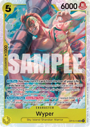 Wyper OP15-114 V1 - Character Giallo Super Rare - Near Mint - Adventure On Kami's Island - Carta One Piece Card Game