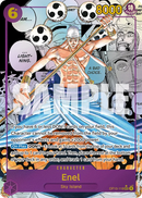 Enel OP15-118 V3 - Character Viola Manga Rare - Near Mint - Adventure On Kami's Island - Carta One Piece Card Game
